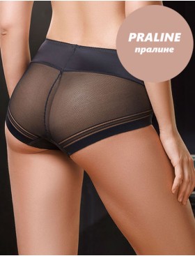 Высокие трусы с утяжкой Mioocchi NAOMI 8414 praline, Цвет: praline (пралине), Размеры: L, изображение 2