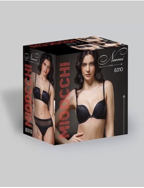 Бюстгальтер планж пуш-ап Mioocchi NAOMI 8313 cipria, Цвет: cipria (пудровый), Размеры: 85C, изображение 5