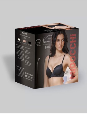 Бюстгальтер с гелевым пуш-ап Mioocchi NAOMI 8312 praline, Цвет: praline (пралине), Размеры: 75A, изображение 3