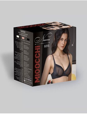 Бюстгальтер на поролоне Mioocchi NAOMI 8315 cipria, Цвет: cipria (пудровый), Размеры: 75D, изображение 3