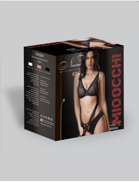 Легкий бюстгальтер спейсер Mioocchi NAOMI 8318 praline, Цвет: praline (пралине), Размеры: 75D, изображение 3