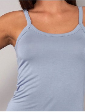 Майка на узких бретелях Sielei TODAY 6000 denim, Цвет: denim (джинсовый), Размеры: 2XL, изображение 4