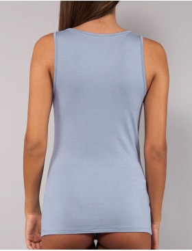 Майка из модала широкие бретели Sielei TODAY 6004 denim, Цвет: denim (джинсовый), Размеры: 2XL, изображение 4