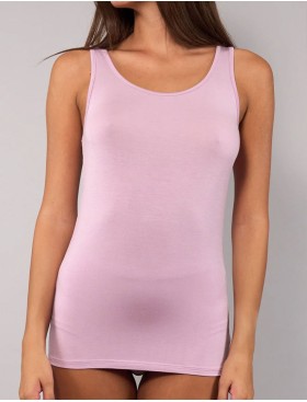 Майка из модала широкие бретели Sielei TODAY 6004 malva, Цвет: malva (лиловый), Размеры: 2XL, изображение 7