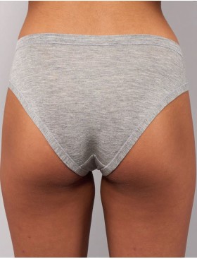 Трусы слипы из модала Sielei TODAY 6005 grigio melange, Цвет: grigio melange (серы, Размеры: L, изображение 2