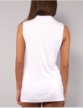 Майка с высоким воротом Sielei TODAY 6006 milk, Цвет: milk (молоко), Размеры: M, изображение 2