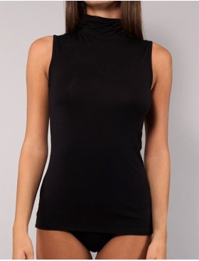 Майка с высоким воротом Sielei TODAY 6006 nero, Цвет: nero (черный), Размеры: 2XL, изображение 3