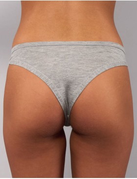 Трусы бразилиана из модала Sielei TODAY 6007 grigio melange, Цвет: grigio melange (серы, Размеры: S, изображение 2