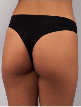 Трусы бразилиана из модала Sielei TODAY 6007 nero, Цвет: nero (черный), Размеры: S, изображение 2