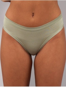 Трусы бразилиана из модала Sielei TODAY 6007 verde militare, Цвет: verde militare (зелё, Размеры: S