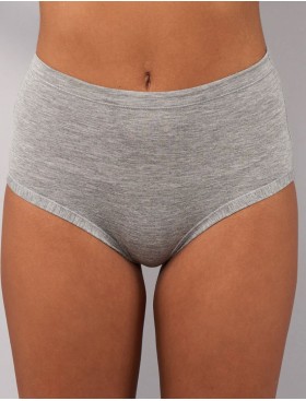 Трусы слип-миди из модала Sielei TODAY 6009 grigio melange, Цвет: grigio melange (серы, Размеры: M