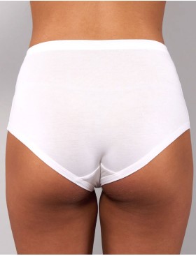 Трусы слип-миди из модала Sielei TODAY 6009 milk, Цвет: milk (молоко), Размеры: M, изображение 2