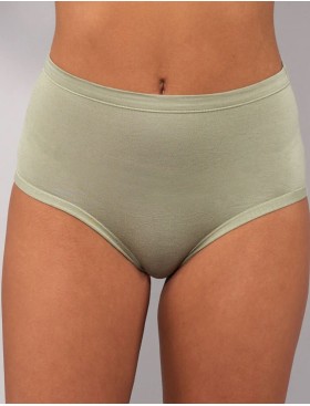 Трусы слип-миди из модала Sielei TODAY 6009 verde militare, Цвет: verde militare (зелё, Размеры: M