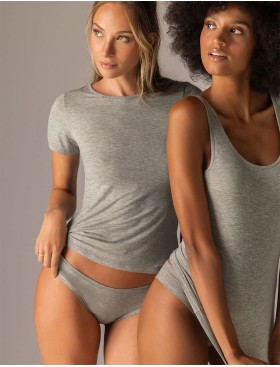 Трусы слипы из модала Sielei TODAY 6005 grigio melange, Цвет: grigio melange (серы, Размеры: L, изображение 3