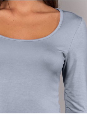 Футболка с длинным рукавом Sielei TODAY 6012 denim, Цвет: denim (джинсовый), Размеры: M, изображение 3