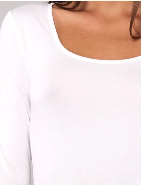 Футболка с длинным рукавом Sielei TODAY 6012 milk, Цвет: milk (молоко), Размеры: M, изображение 3