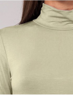 Боди-водолазка Sielei TODAY 6018 verde militare, Цвет: verde militare (зелё, Размеры: S, изображение 3