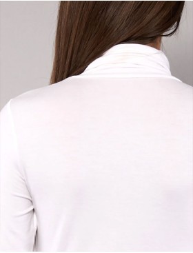 Водолазка из модала Sielei TODAY 6020 milk, Цвет: milk (молоко), Размеры: M, изображение 4