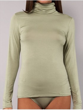 Водолазка из модала Sielei TODAY 6020 verde militare, Цвет: verde militare (зелё, Размеры: M