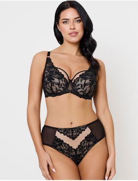 Бюстгальтер полупоролоновый Subtille BELLA BLACK NEW semi soft, Цвет: черный, Размеры: 70L, изображение 4