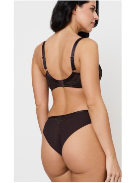 Трусики бразилиана Subtille SILVIA CHOCO mini, Цвет: шоколадный, Размеры: M, изображение 4