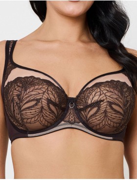 Бюстгальтер с мягкой чашкой Subtille SILVIA CHOCO soft full cup, Цвет: шоколадный, Размеры: 75H