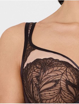 Бюстгальтер с мягкой чашкой Subtille SILVIA CHOCO soft full cup, Цвет: шоколадный, Размеры: 75H, изображение 4