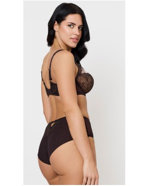 Трусы высокие Subtille SILVIA CHOCO high-waist, Цвет: шоколадный, Размеры: M, изображение 4