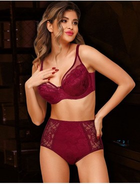 Трусы макси Albina L COMFORT 475 бургундия, Цвет: бургундия, Размеры: 3XL, изображение 3