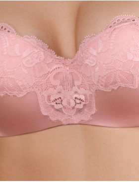 Бюстгальтер бандо пуш-ап Amelie MILANA 2317 розовый, Цвет: розовый, Размеры: 75C, изображение 3