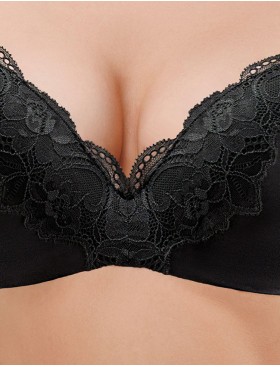 Формованный бюстгальтер пуш-ап Amelie MILANA 2319 черный, Цвет: черный, Размеры: 80C, изображение 3