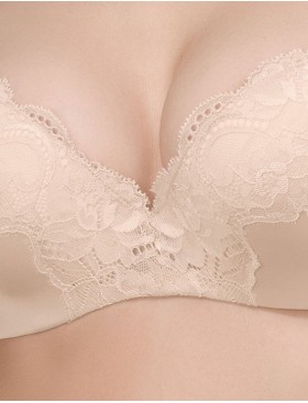 Формованный бюстгальтер пуш-ап Amelie MILANA 2319 пудра, Цвет: пудра, Размеры: 80C, изображение 3