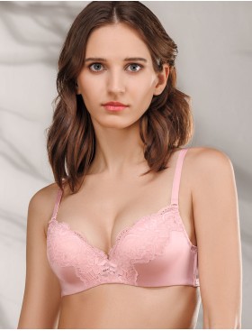 Формованный бюстгальтер пуш-ап Amelie MILANA 2319 розовый, Цвет: розовый, Размеры: 80C, изображение 5