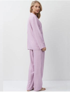 Вискозная пижама с брюками Aruelle MARGARETH, Цвет: лаванда, Размеры: XS, изображение 3