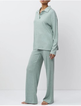 Домашний костюм Aruelle SAIGE SET, Цвет: оливковый, Размеры: M, изображение 3