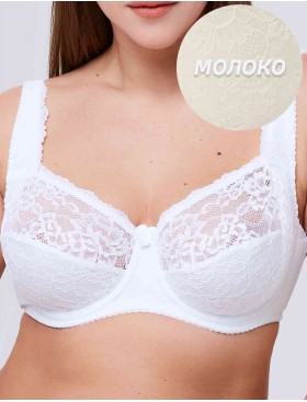 Бюстгальтер мягкий с подкроем Elli 1013 молоко, Цвет: молоко, Размеры: 85D