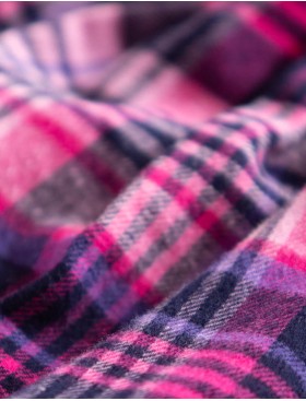 Домашние фланелевые брюки Key LHE 490, Цвет: фиолетовый, Размеры: S, изображение 4