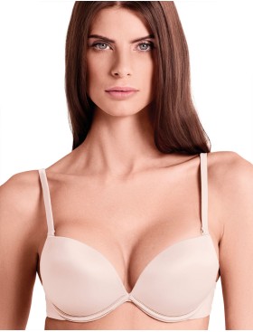 Бюстгальтер супер пуш-ап гель Lormar Double ULTRASHINE talco, Цвет: talco (пудровый), Размеры: 75B, изображение 3