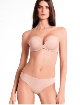 Бюстгальтер фашия без каркасов Lormar FREE PLUS nudo, Цвет: nudo (телесный), Размеры: 65B, изображение 3