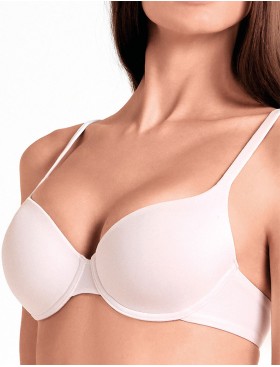 Гладкий формованный бюстгальтер Lormar MOUSSE bianco, Цвет: bianco (белый), Размеры: 80C