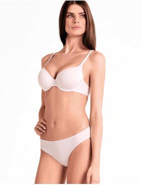 Гладкий формованный бюстгальтер Lormar MOUSSE bianco, Цвет: bianco (белый), Размеры: 80C, изображение 4