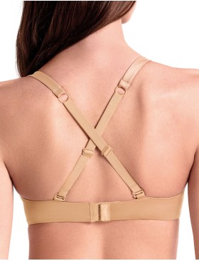 Формованный бюстгальтер без косточек Lormar SHINE golden skin, Цвет: golden skin (беж), Размеры: 70B, изображение 2