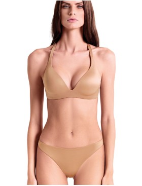 Формованный бюстгальтер без косточек Lormar SHINE golden skin, Цвет: golden skin (беж), Размеры: 70B, изображение 5