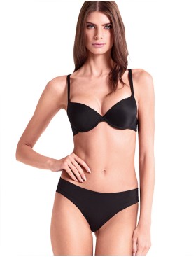 Бюстгальтер с пуш-ап Lormar SOUFFLE nero, Цвет: nero (черный), Размеры: 70B, изображение 3