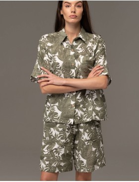 Комплект из хлопкового муслина Mia-Amore AVANTA 5374, Цвет: оливковый, Размеры: 3XL, изображение 2