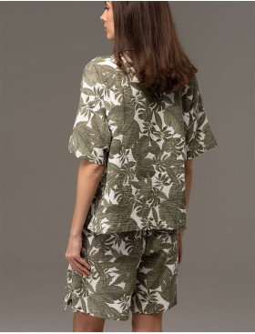 Комплект из хлопкового муслина Mia-Amore AVANTA 5374, Цвет: оливковый, Размеры: 3XL, изображение 3