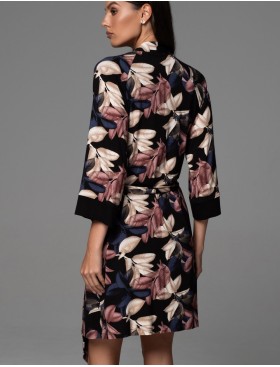 Трикотажный халат с принтом Mia-Amore DAIANA 5573, Цвет: мультицвет, Размеры: L/XL, изображение 2