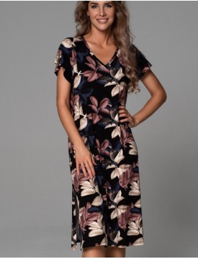 Длинная трикотажная сорочка Mia-Amore DAIANA 5574, Цвет: мультицвет, Размеры: 2XL, изображение 3