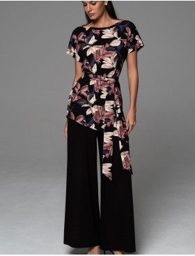 Комплект с широкими брюками Mia-Amore DAIANA 5575, Цвет: мультицвет, Размеры: 2XL