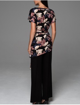 Комплект с широкими брюками Mia-Amore DAIANA 5575, Цвет: мультицвет, Размеры: 2XL, изображение 2